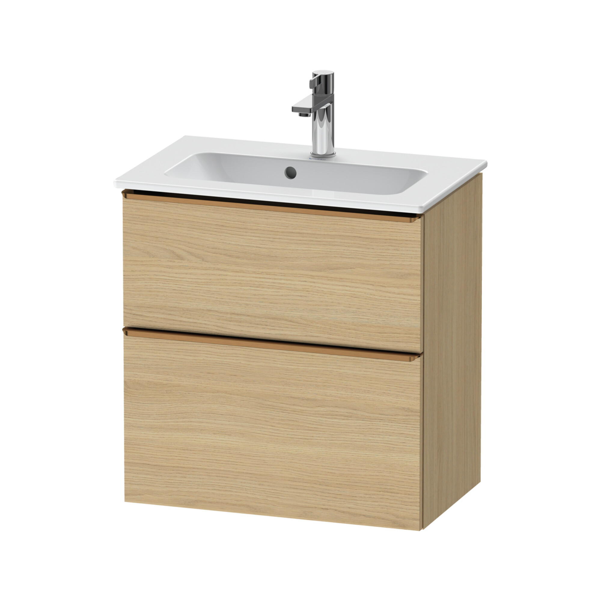 Duravit Waschtischunterschrank D-Neo Compact 61x37,2, b geb/Ei N, 1 Kast, 1 A, wandhängend