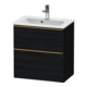Duravit Waschtischunterschrank D-Neo Compact 61x37,2, b geb/Ei s, 1 Kast, 1 A, wandhängend-1