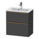 Duravit Waschtischunterschrank D-Neo Compact 61x37,2, b geb/Gra m, 1 Kast, 1 A, wandhängend-1