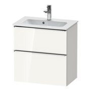 Duravit Waschtischunterschrank D-Neo Compact 61x37,2, c/w g, 1 Kast, 1 Ausz., wandhängend
