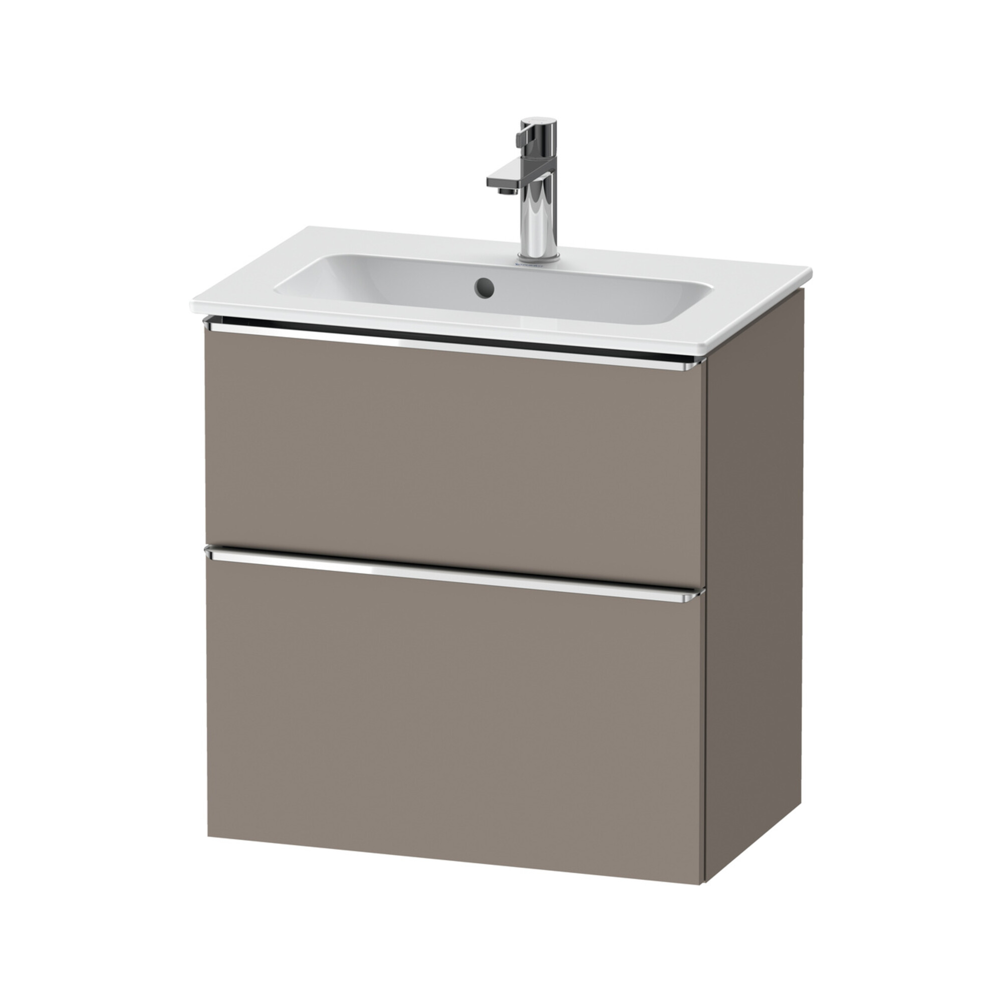 Duravit Waschtischunterschrank D-Neo Compact 61x37,2, ch/Bas m, 1 Kast, 1 A, wandhängend