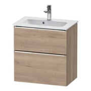 Duravit Waschtischunterschrank D-Neo Compact 61x37,2, ch/Ei ma, 1 Kast, 1 A, wandhängend