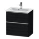 Duravit Waschtischunterschrank D-Neo Compact 61x37,2, ch/Ei s, 1 Kast, 1 Ausz., wandhängend-1