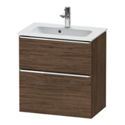 Duravit Waschtischunterschrank D-Neo Compact 61x37,2, ch/nb d, 1 Kast, 1 Ausz., wandhängend