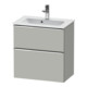 Duravit Waschtischunterschrank D-Neo Compact 61x37,2, chr/Bet m, 1 Kast, 1 A, wandhängend-1