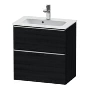 Duravit Waschtischunterschrank D-Neo Compact 61x37,2, ES geb/Ei s, 1 Kast, 1 A, wandhängend