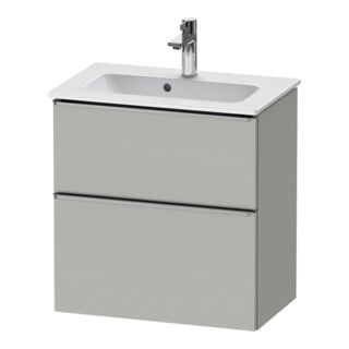 Duravit Waschtischunterschrank D-Neo Compact 61x37,2, ES geb/gr m, 1 Kast, 1 A, wandhängend