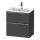 Duravit Waschtischunterschrank D-Neo Compact 61x37,2, ES geb/Gra m, 1 Kast, 1 A, wd-1