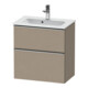 Duravit Waschtischunterschrank D-Neo Compact 61x37,2, ES geb/Lei, 1 Kast, 1 A, wandhängend-1