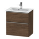 Duravit Waschtischunterschrank D-Neo Compact 61x37,2, ES geb/Nu d, 1 Kast, 1 A, wandhängend-1