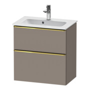 Duravit Waschtischunterschrank D-Neo Compact 61x37,2, g pol/Bas m, 1 Kast, 1 A, wandhängend