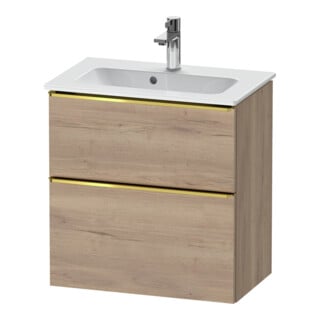 Duravit Waschtischunterschrank D-Neo Compact 61x37,2, g pol/Ei ma, 1 Kast, 1 A, wandhängend