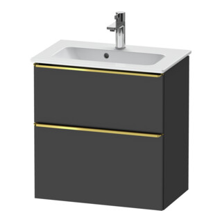 Duravit Waschtischunterschrank D-Neo Compact 61x37,2, g pol/gra m, 1 Kast, 1 A, wandhängend