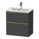 Duravit Waschtischunterschrank D-Neo Compact 61x37,2, g pol/gra m, 1 Kast, 1 A, wandhängend-1