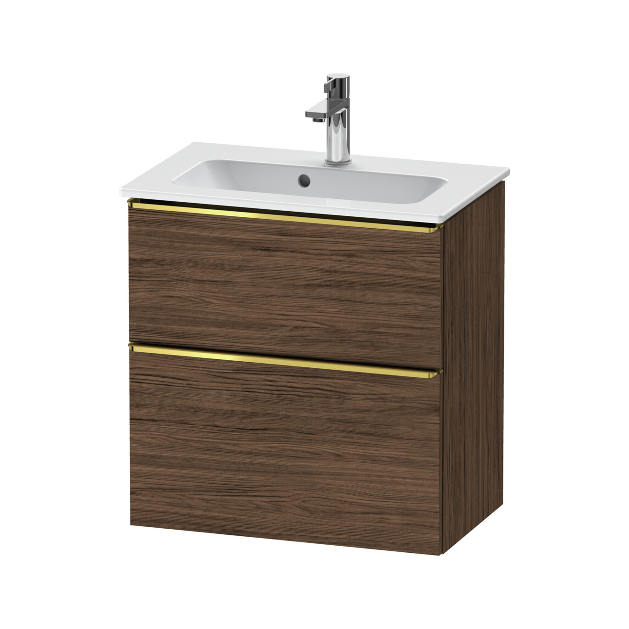 Duravit Waschtischunterschrank D-Neo Compact 61x37,2, g pol/Nu d, 1 Kast, 1 A, wandhängend