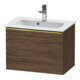 Duravit Waschtischunterschrank D-Neo Compact 61x37,2, g pol/Nu dkl., 1 Ausz., wandhängend-1