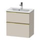 Duravit Waschtischunterschrank D-Neo Compact 61x37,2, g pol/Tau m, 1 Kast, 1 A, wandhängend-1