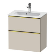 Duravit Waschtischunterschrank D-Neo Compact 61x37,2, g pol/Tau m, 1 Kast, 1 A, wandhängend