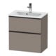 Duravit Waschtischunterschrank D-Neo Compact 61x37,2, sw/Bas m, 1 Kast, 1 A, wandhängend-1