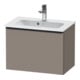 Duravit Waschtischunterschrank D-Neo Compact 61x37,2, sw/Bas ma, 1 Ausz., wandhängend-1