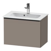 Duravit Waschtischunterschrank D-Neo Compact 61x37,2, sw/Bas ma, 1 Ausz., wandhängend