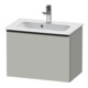 Duravit Waschtischunterschrank D-Neo Compact 61x37,2, sw/gr ma, 1 Ausz., wandhängend-1