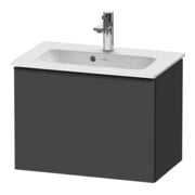 Duravit Waschtischunterschrank D-Neo Compact 61x37,2, sw/Grap ma, 1 Ausz., wandhängend