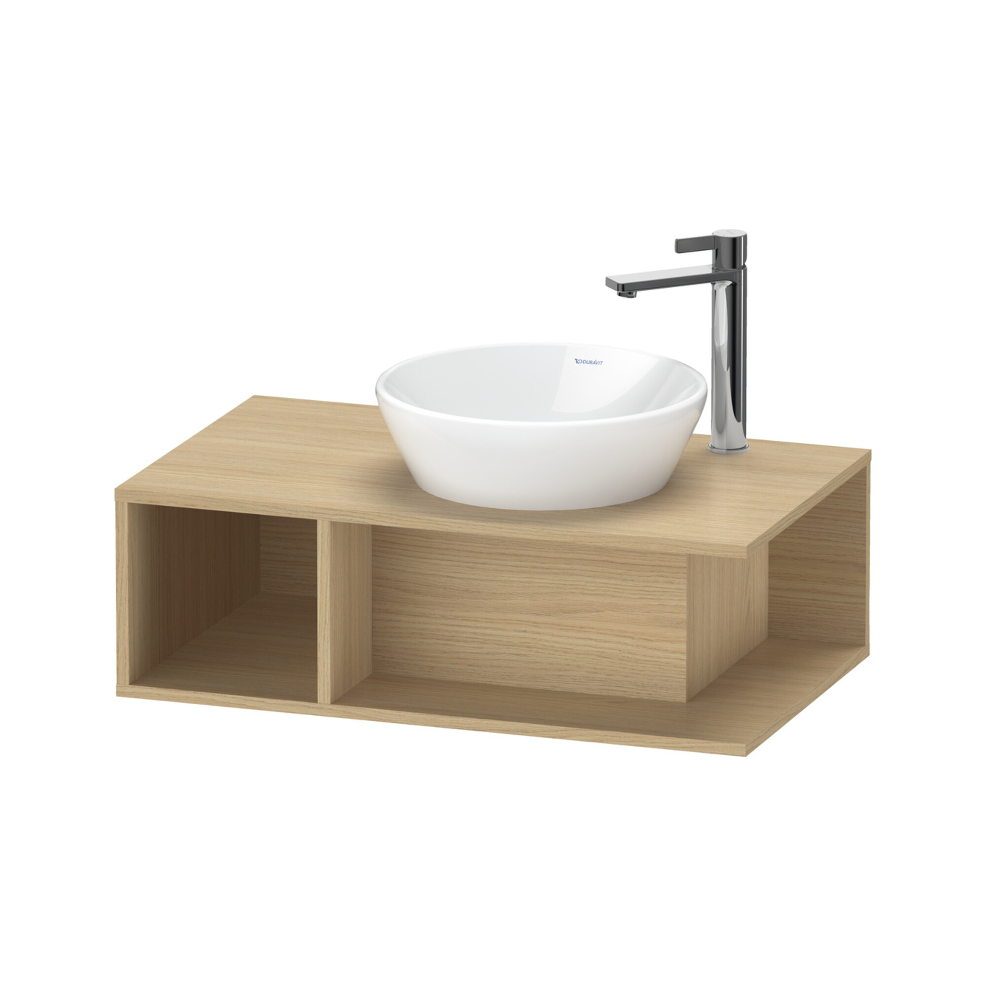 Duravit Waschtischunterschrank D-Neo Compact 80x48cm, E N, 1 Fa, 1 Konsolenpl., wandhängend