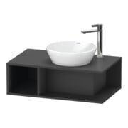 Duravit Waschtischunterschrank D-Neo Compact 80x48cm, gra m, 1 F, 1 Pl, wandhängend