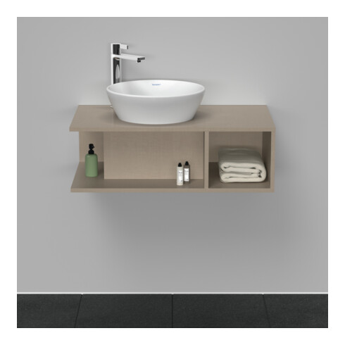 Duravit Waschtischunterschrank D-Neo Compact 80x48cm, lei, 1 Fa, 1 Konsolenpl., wandhängend