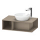 Duravit Waschtischunterschrank D-Neo Compact 80x48cm, lei, 1 Fa, 1 Konsolenpl., wandhängend-1