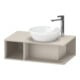 Duravit Waschtischunterschrank D-Neo Compact 80x48cm, T m, 1 Fa, 1 Konsolenpl., wandhängend-1