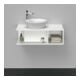 Duravit Waschtischunterschrank D-Neo Compact 80x48cm, w m, 1 Fa, 1 Konsolenpl., wandhängend