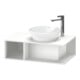Duravit Waschtischunterschrank D-Neo Compact 80x48cm, w m, 1 Fa, 1 Konsolenpl., wandhängend-1