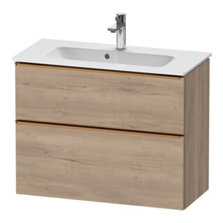 Duravit Waschtischunterschrank D-Neo Compact 81x37,2, b geb/Ei ma, 1 Kast, 1 A, wandhängend