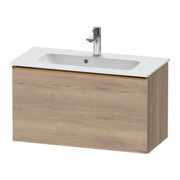 Duravit Waschtischunterschrank D-Neo Compact 81x37,2, b geb/Ei marm., 1 Ausz., wandhängend