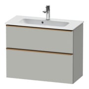 Duravit Waschtischunterschrank D-Neo Compact 81x37,2, b geb/gr m, 1 Kast, 1 A, wandhängend