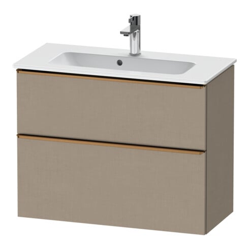 Duravit Waschtischunterschrank D-Neo Compact 81x37,2, b geb/Lei, 1 Kast, 1 A, wandhängend
