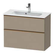 Duravit Waschtischunterschrank D-Neo Compact 81x37,2, b geb/Lei, 1 Kast, 1 A, wandhängend
