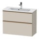 Duravit Waschtischunterschrank D-Neo Compact 81x37,2, b geb/Ta m, 1 Kast, 1 A, wandhängend-1