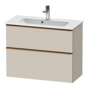 Duravit Waschtischunterschrank D-Neo Compact 81x37,2, b geb/Ta m, 1 Kast, 1 A, wandhängend