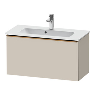 Duravit Waschtischunterschrank D-Neo Compact 81x37,2, b geb/Taupe ma, 1 Ausz., wandhängend
