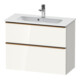 Duravit Waschtischunterschrank D-Neo Compact 81x37,2, b geb/w g, 1 Kast, 1 A, wandhängend-1