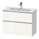 Duravit Waschtischunterschrank D-Neo Compact 81x37,2, c/w g, 1 Kast, 1 Ausz., wandhängend-1