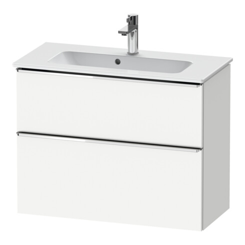 Duravit Waschtischunterschrank D-Neo Compact 81x37,2, c/w m, 1 Kast, 1 Ausz., wandhängend