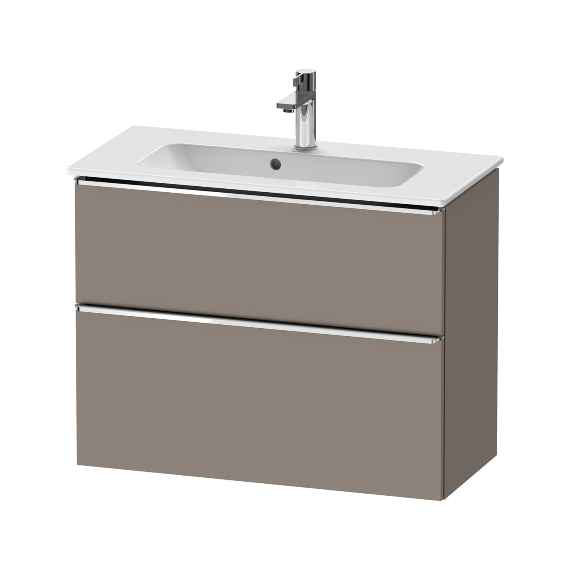 Duravit Waschtischunterschrank D-Neo Compact 81x37,2, ch/Bas m, 1 Kast, 1 A, wandhängend