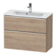 Duravit Waschtischunterschrank D-Neo Compact 81x37,2, ch/Ei ma, 1 Kast, 1 A, wandhängend-1