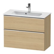 Duravit Waschtischunterschrank D-Neo Compact 81x37,2, ch/Ei N, 1 Kast, 1 Ausz., wandhängend