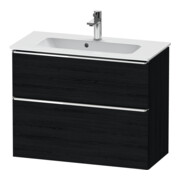 Duravit Waschtischunterschrank D-Neo Compact 81x37,2, ch/Ei s, 1 Kast, 1 Ausz., wandhängend-1