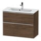 Duravit Waschtischunterschrank D-Neo Compact 81x37,2, ch/nb d, 1 Kast, 1 Ausz., wandhängend-1